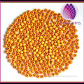 5x4mm small yellow wood round beads for bracelet making